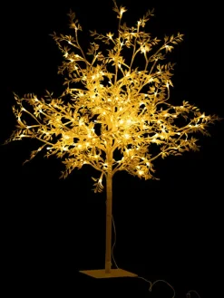 J Line Dekofiguren & -Objekte<LED-Dekoobjekt in Silber - (B)60 x (H)100 x (T)60 cm