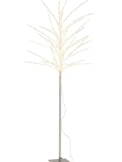 J Line Dekofiguren & -Objekte<LED-Dekoobjekt in Silber - (B)70 x (H)171 x (T)70 cm