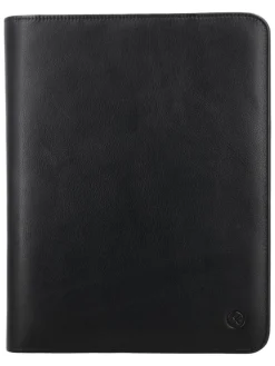 HIDE & STITCHES Foto & Video<Leder-Organizer "Office" in Schwarz - (B)27 x (H)34 x (T)4 cm