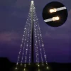 Hollybell Lichterketten & Dekobeleuchtung|Lichterketten & Deko-Leuchten<LED-Fahnenmast-Lichterkette - EEK G (A bis G) - (L)1000 cm