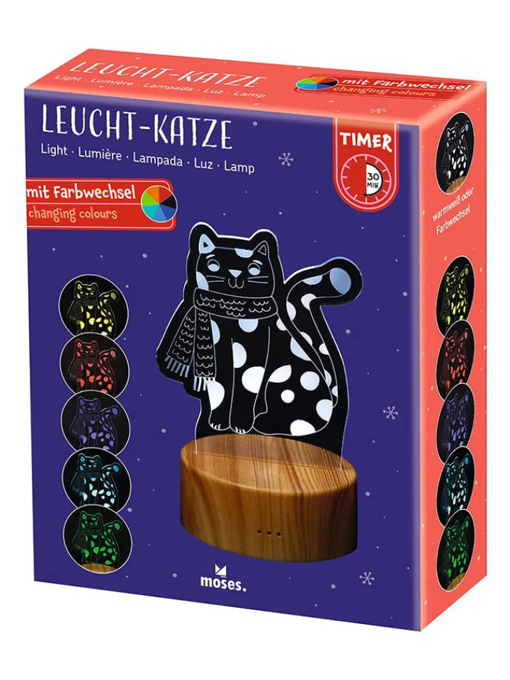 moses. Lichterketten & Dekobeleuchtung|Lichterketten & Deko-Leuchten<LED-Figur "Winterzauber" (Überraschungsprodukt)
