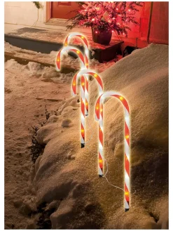 Profiline Gartendekoration|Gartendekoration<LED-Gartenstecker in Warmweiß - (H)44 cm