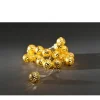 Konstsmide Weihnachtsschmuck<LED-Girlande in Gold - (L)2,2 m