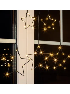 Profiline Lichterketten & Dekobeleuchtung<LED-Girlande "Star" in Warmweiß - (L)80 cm