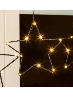Profiline Lichterketten & Dekobeleuchtung<LED-Girlande "Star" in Warmweiß - (L)80 cm