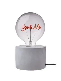 Butlers Leuchtmittel<LED-Glühlampe BRIGHT LIGHT You & Me in Pink