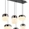 Globo lighting Decken- & Hängeleuchten<LED-Hängeleuchte in Grau - (L)80 x (B)32 x (H)150 cm