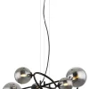 Globo lighting Decken- & Hängeleuchten<LED-Hängeleuchte in Schwarz - (L)62,2 x (B)58,8 x (H)120 cm