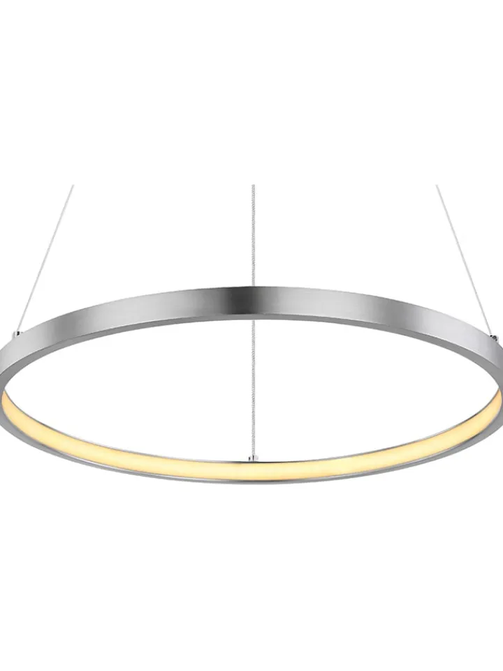 Globo lighting Decken- & Hängeleuchten<LED-Hängeleuchte "Ralph" in Silber- (H)120 x Ø 38,5 cm