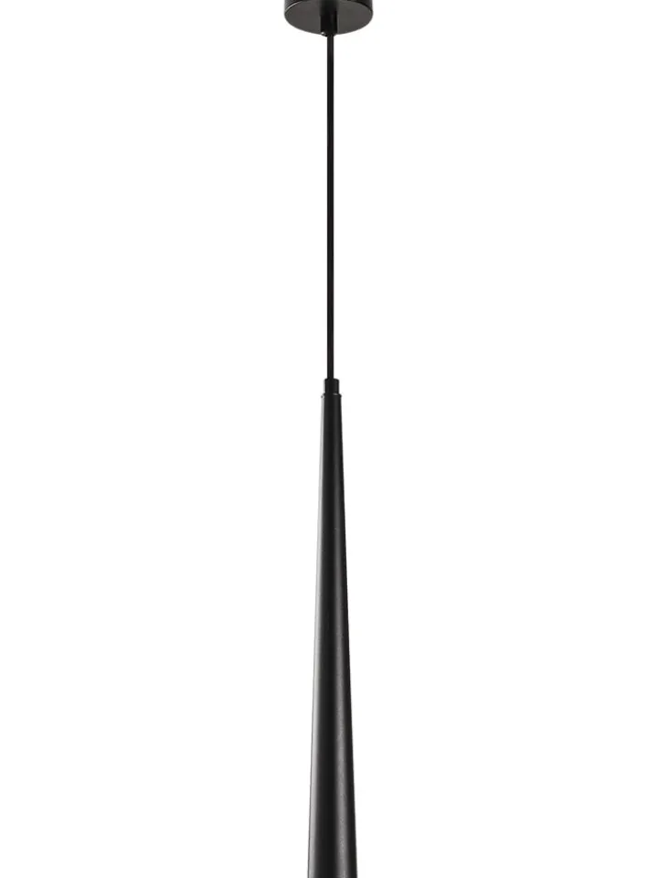 Opviq Decken- & Hängeleuchten<LED-Hängeleuchte "Ugur" in Schwarz - Ø 5 cm