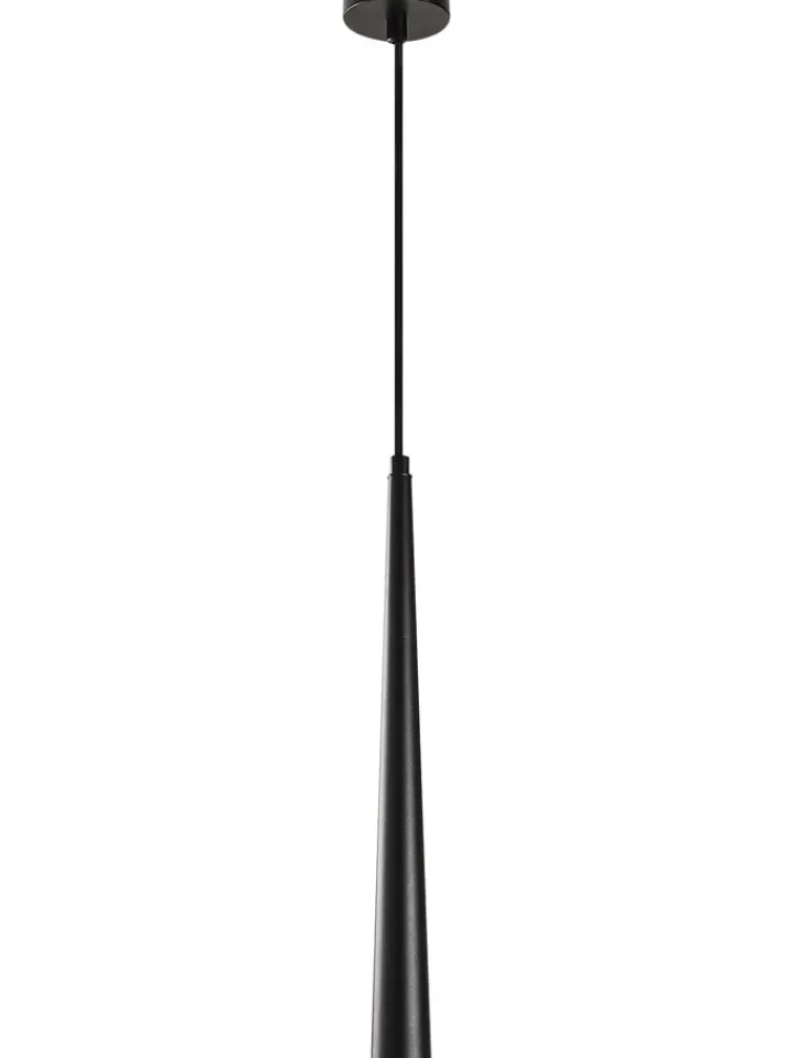 Opviq Decken- & Hängeleuchten<LED-Hängeleuchte "Ugur" in Schwarz - Ø 5 cm