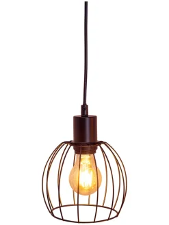 näve Decken- & Hängeleuchten<LED-Hängeleuchte "Woodland" in Hellbraun - (B)100 x (H)150 x (T)10 cm