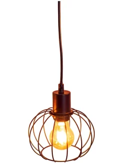 näve Decken- & Hängeleuchten<LED-Hängeleuchte "Woodland" in Hellbraun - (B)100 x (H)150 x (T)10 cm