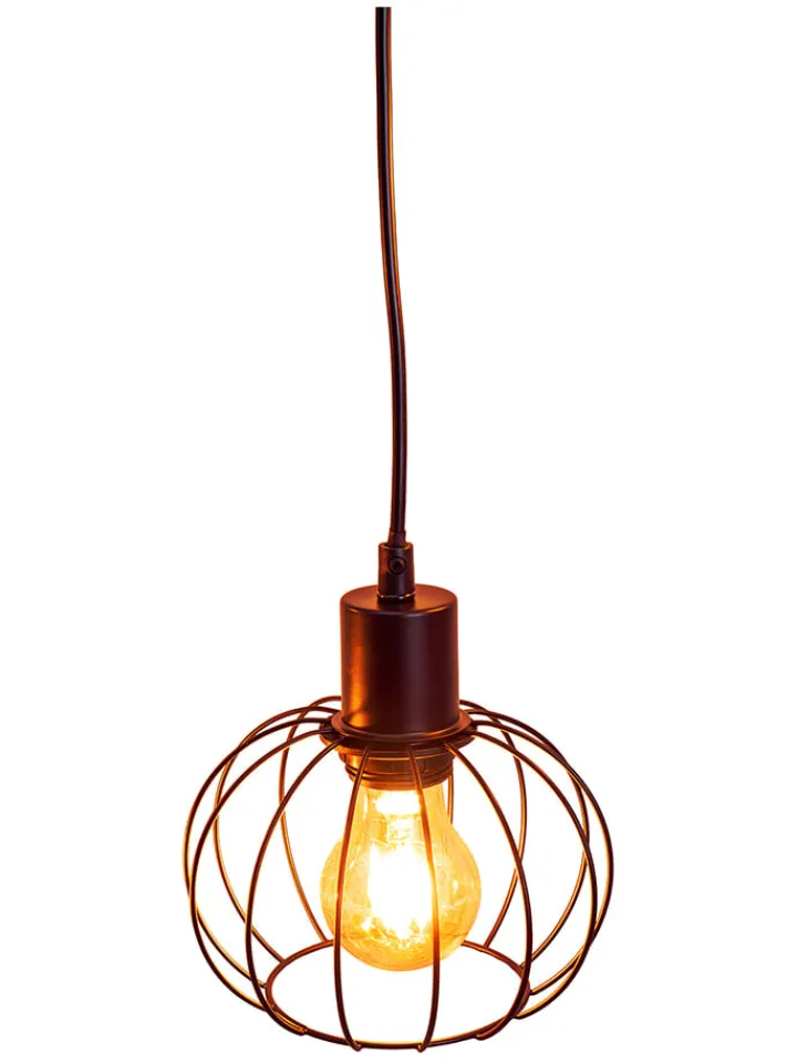 näve Decken- & Hängeleuchten<LED-Hängeleuchte "Woodland" in Hellbraun - (B)100 x (H)150 x (T)10 cm