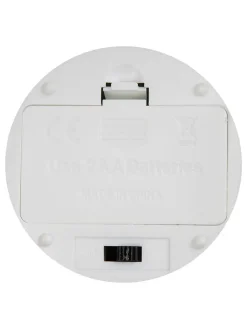 Clayre & Eef Wohndekoration<LED-Kerze in Grün - (H)17 cm