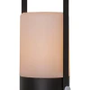 STAR Trading Außenleuchten|Außenbeleuchtung<LED-Laterne "Flame Lantern" in Schwarz - (H)19 cm