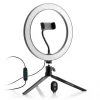 InnovaGoods Technikzubehör<LED-Leuchte mit Stativ - (B)27 x (H)26 x (T)2,5 cm