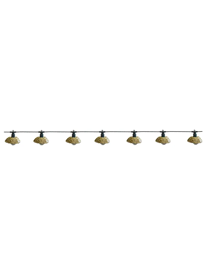 lumisky Außenleuchten|Außenbeleuchtung<LED-Lichtergirlande "Cottage" in Orange - (L)570 cm