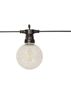 STAR Trading Lichterketten & Dekobeleuchtung<LED-Lichterkette "Circus Bomb" in Weiß - (L)500 cm