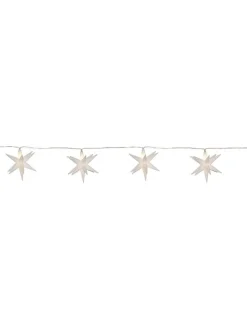STAR Trading Lichterketten & Deko-Leuchten<LED-Lichterkette "December" in Weiß - (L)210 cm