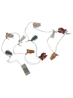 STAR Trading Lichterketten & Dekobeleuchtung|Lichterketten & Deko-Leuchten<LED-Lichterkette "Friends" in Bunt - (L)180 cm