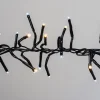 WellHome Lichterketten & Deko-Leuchten<LED-Lichterkette in Warmweiß/ Weiß - (L)104 cm