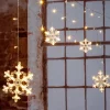 Profiline Lichterketten & Dekobeleuchtung|Lichterketten & Deko-Leuchten<LED-Lichterkette "Snowflake" in Warmweiß - (L)210 cm