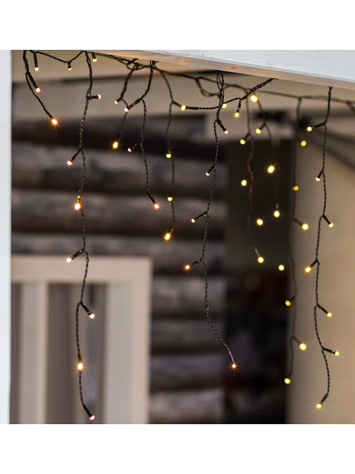 Hollybell Lichterketten & Dekobeleuchtung<LED-Lichtervorhang - EEK F (A bis G) - (L)52 x (B)585 cm