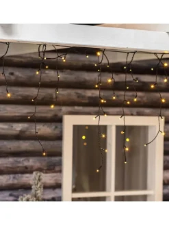 Hollybell Lichterketten & Dekobeleuchtung<LED-Lichtervorhang - EEK F (A bis G) - (L)52 x (B)585 cm