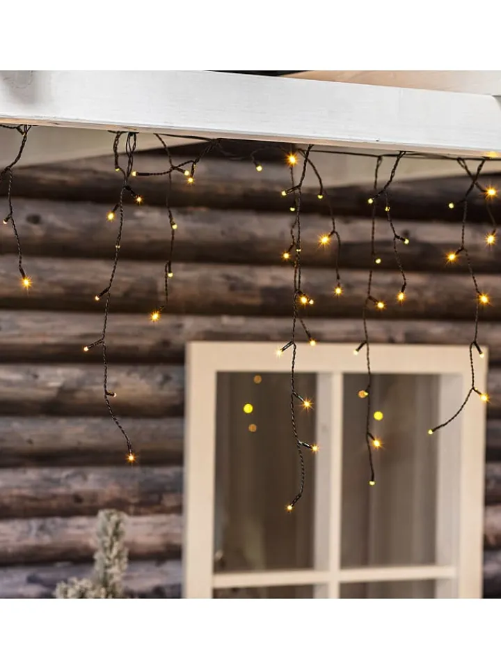 Hollybell Lichterketten & Dekobeleuchtung<LED-Lichtervorhang - EEK F (A bis G) - (L)52 x (B)585 cm