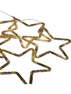 Hollybell Lichterketten & Deko-Leuchten<LED-Lichtervorhang ''Star'' in Warmweiß - (L)65 x (B)100 cm
