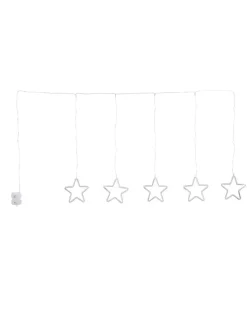 Hollybell Lichterketten & Deko-Leuchten<LED-Lichtervorhang ''Star'' in Warmweiß - (L)65 x (B)100 cm