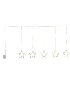 Hollybell Lichterketten & Deko-Leuchten<LED-Lichtervorhang ''Star'' in Warmweiß - (L)65 x (B)100 cm