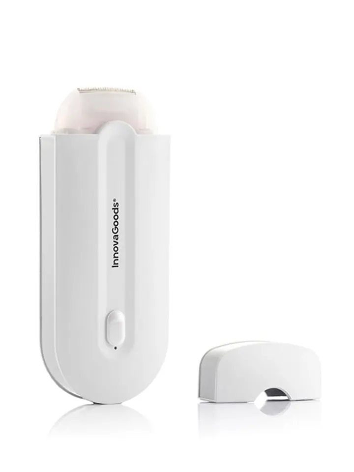 InnovaGoods Pflege & Gesundheit<LED-Mini-Rasierer in Weiß