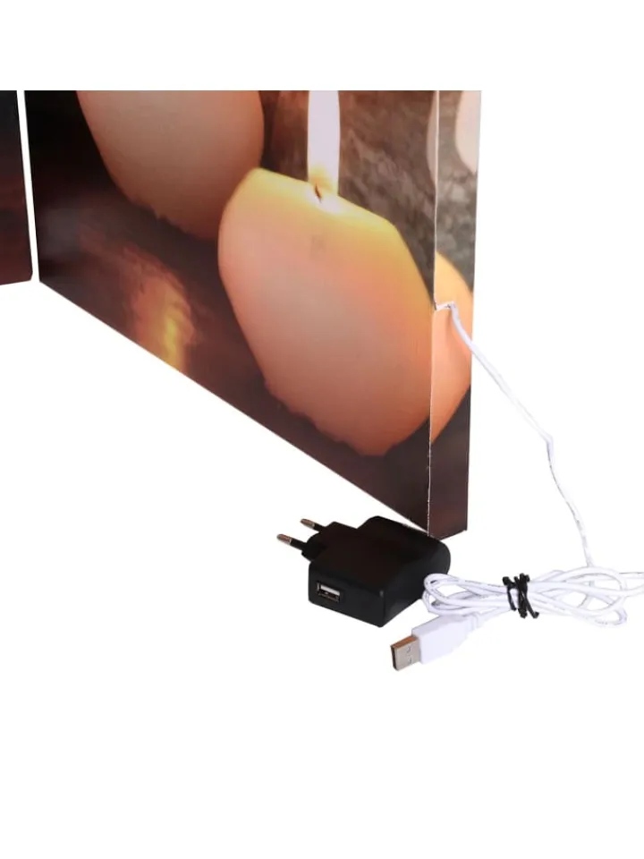 MCW Paravents<LED-Paravent mit Timer