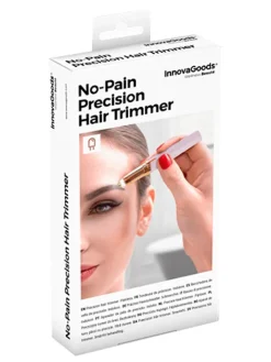 InnovaGoods Technik|Pflege & Gesundheit<LED-Präzisionsepilierer in Weiß - (H)12,5 x Ø 2 cm