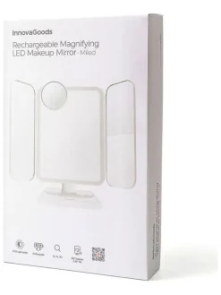 InnovaGoods Spiegel<LED-Schminkspiegel in Weiß