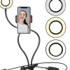 SmartCase Technikzubehör<LED-Smartphone-Halterung in Schwarz