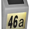 Garden Hero Außenbeleuchtung|Außenleuchten<LED-Solar-Außenleuchte in Silber - (B)18 x (H)20 cm
