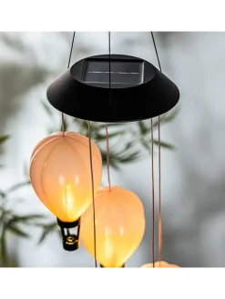 Garden Hero Außenbeleuchtung|Außenleuchten<LED-Solar-Dekoleuchte in Warmweiß - (H)82 x Ø 12,5 cm