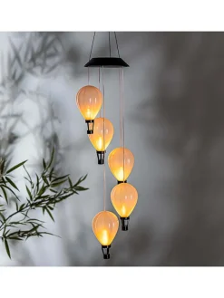 Garden Hero Außenbeleuchtung|Außenleuchten<LED-Solar-Dekoleuchte in Warmweiß - (H)82 x Ø 12,5 cm