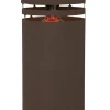 STAR Trading Außenbeleuchtung<LED-Solar-Dekoration "Marron" in Braun - (B)18,5 x (H)40 cm