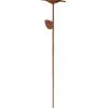 STAR Trading Lichterketten & Deko-Leuchten<LED-Solar-Dekoration "Oxida" in Gold - (H)51 cm