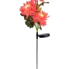 näve Außenleuchten<LED-Solar-Gartenstecker "Blume" in Pink - (H)79 cm