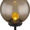 Globo lighting Außenleuchten|Außenbeleuchtung<LED-Solar-Gartenstecker in Schwarz - (H)38,5 cm