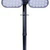 näve Außenbeleuchtung|Außenleuchten<LED-Solar-Gartenstecker "Paco" in Schwarz - (B)23 x (H)32 cm