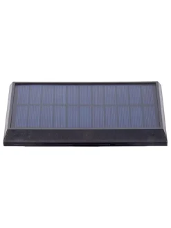 näve Außenbeleuchtung|Außenleuchten<LED-Solar-Gartenstecker "Paco" in Schwarz - (B)23 x (H)32 cm