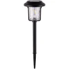 näve Außenleuchten|Außenbeleuchtung<LED-Solar-Gartenstecker "Simon" in Schwarz - (B)14,6 x (H)54,7 cm