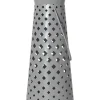 STAR Trading Außenbeleuchtung|Außenleuchten<LED-Solar-Laterne "Romby" in Grau - (H)32 x Ø 13 cm