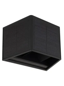 Globo lighting Lichterketten & Deko-Leuchten<LED-Solarleuchte in Schwarz - (B)15,4 x (H)9,9 cm